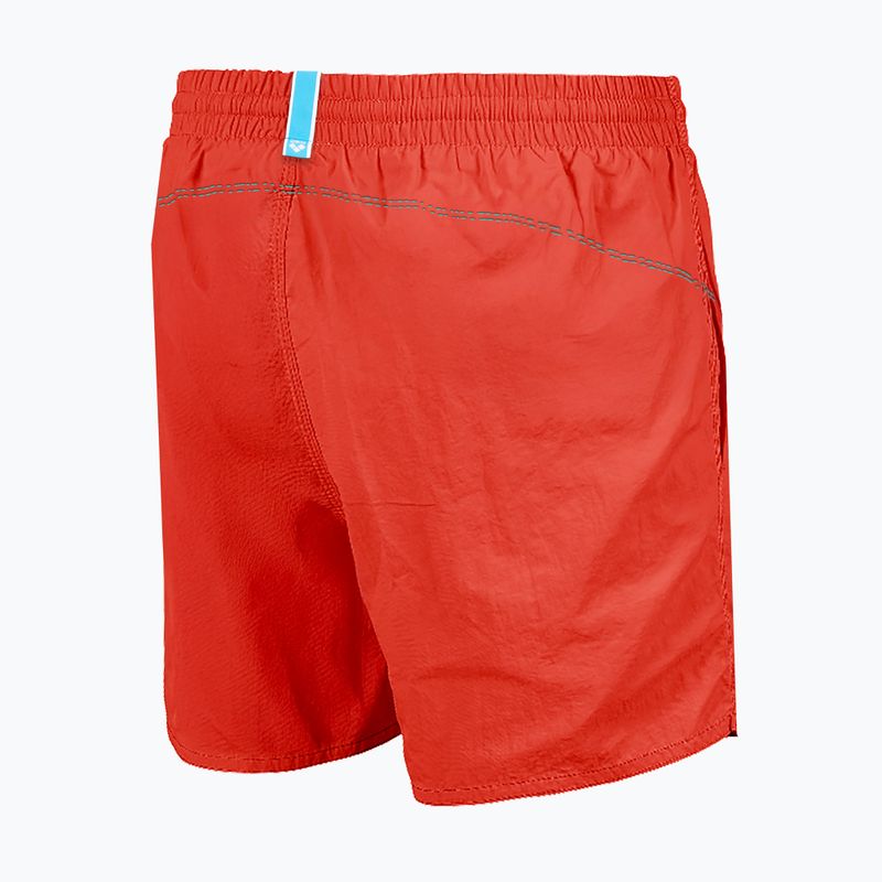 Men's swim shorts arena Bywayx R red/turquoise 4