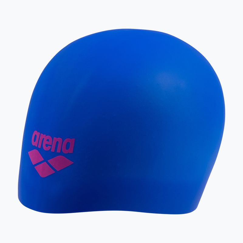 Swim cap arena Long Hair neon blue/shocking pink 2
