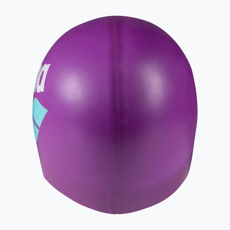 Swim cap arena Big Logo very fuchsia/white/water 6