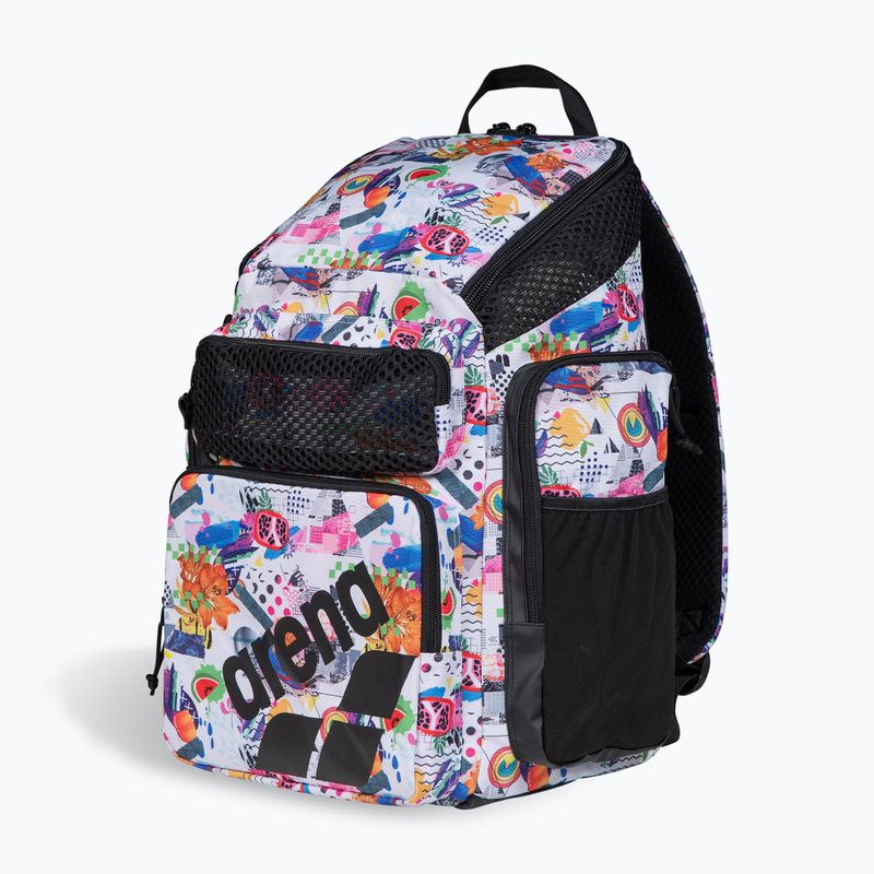 Swim backpack arena One Go 45 l AO collage 2