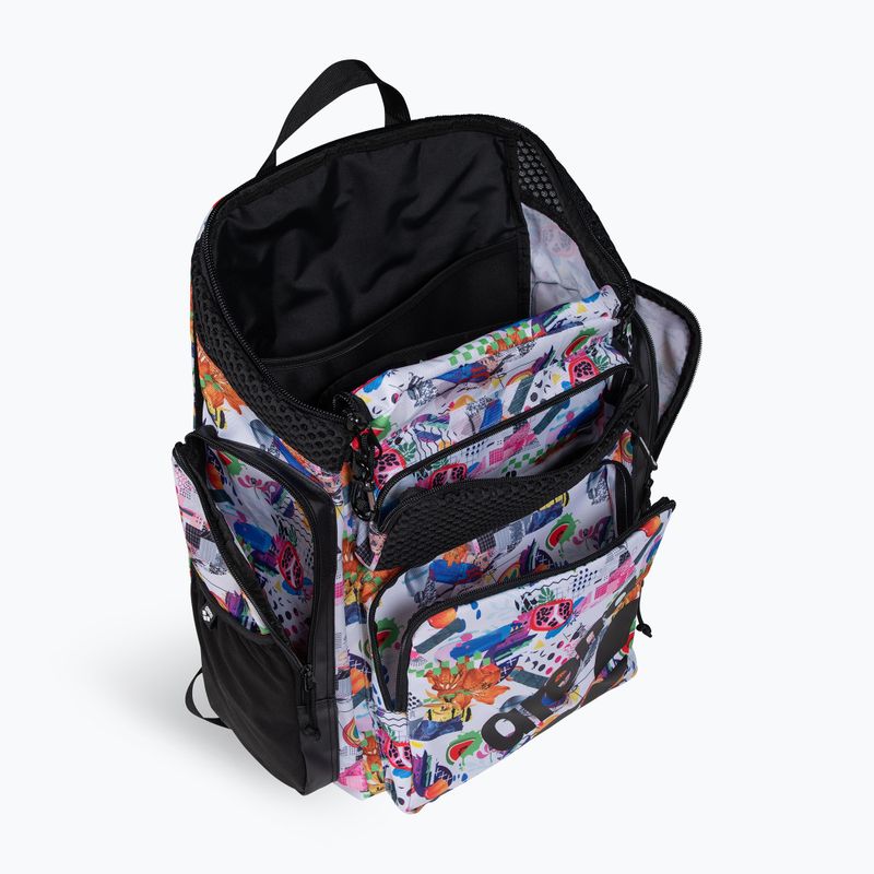 Swim backpack arena One Go 45 l AO collage 5