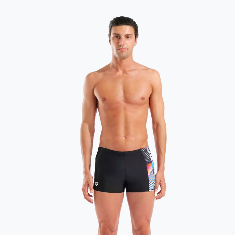 Swim boxers Arena Lit Logo Swim Short black/multi 5