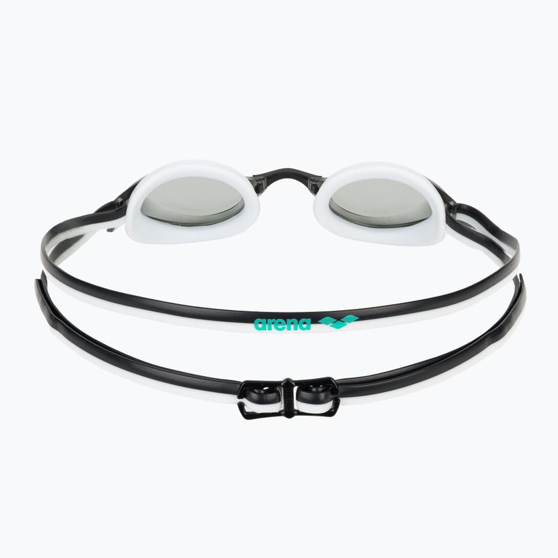 Children's swim goggles arena Python Jr smoke/black/white 4