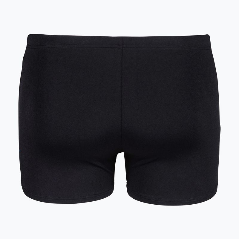 Men's swim boxers arena Graphic Swim Short black/turquoise 2