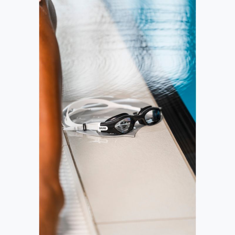 Swim goggles arena The One Plus light smoke/black/white 11