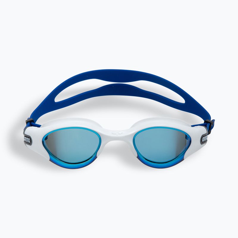 Swim goggles arena The One Plus Mirror blue mirror/white 2