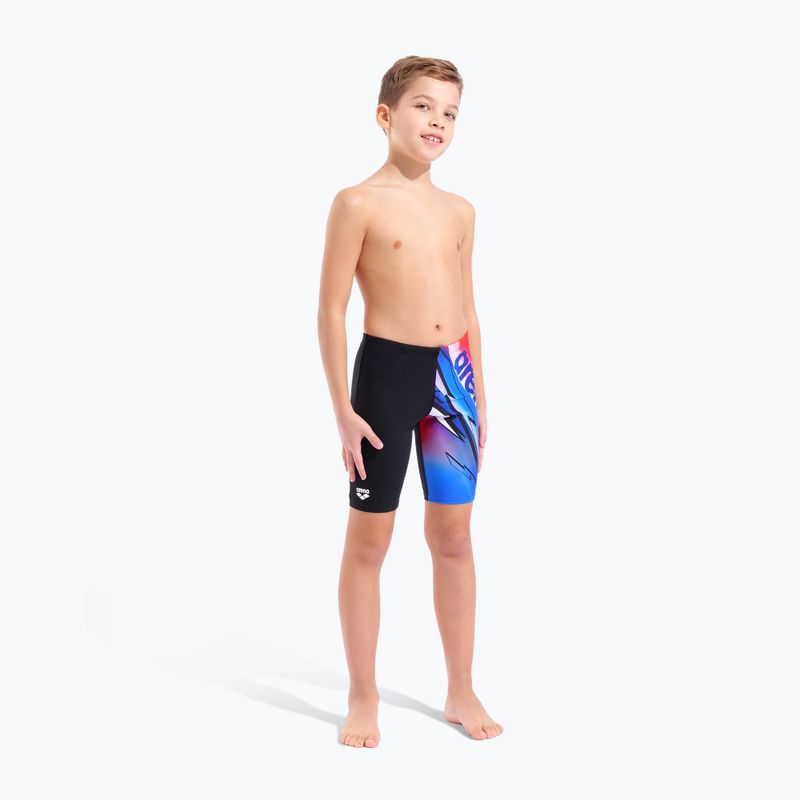 Kids' jammers arena Loud Swim Jammer black/multi 2