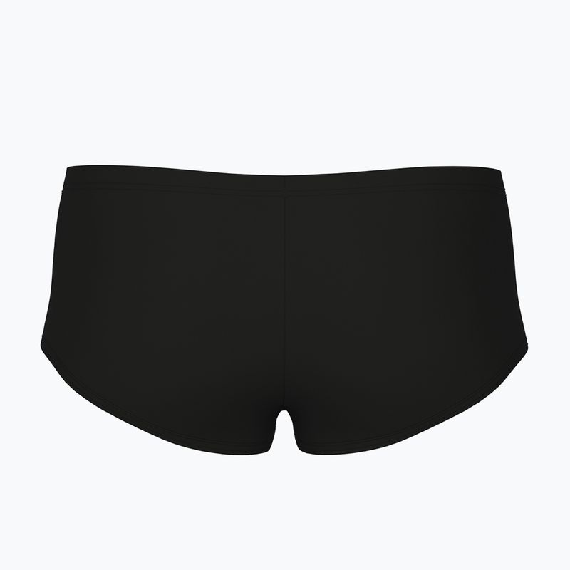 Men's swim boxers arena One Low Waist Short Big Logo black/black 2