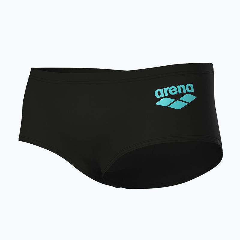 Men's swim boxers arena One Low Waist Short Big Logo black/black 3