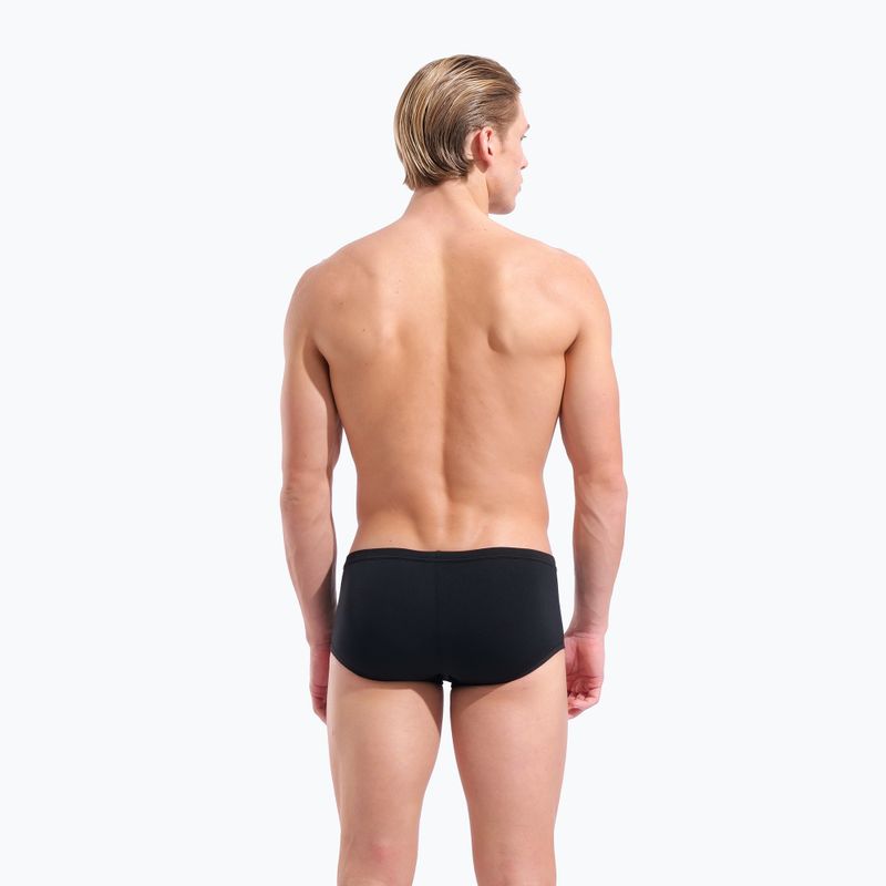 Men's swim boxers arena One Low Waist Short Big Logo black/black 7