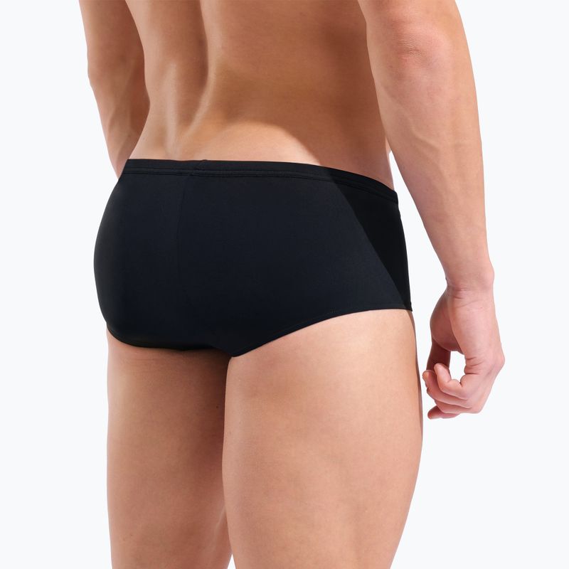 Men's swim boxers arena One Low Waist Short Big Logo black/black 9