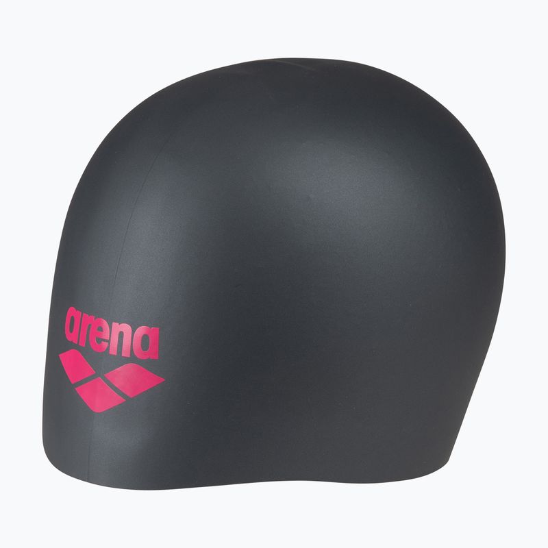 Swim cap arena Long Hair asphalt/pink 2
