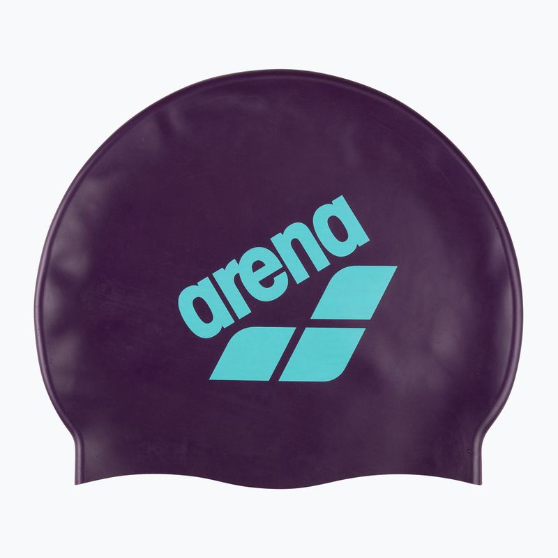 Swim cap arena Big Logo plum water