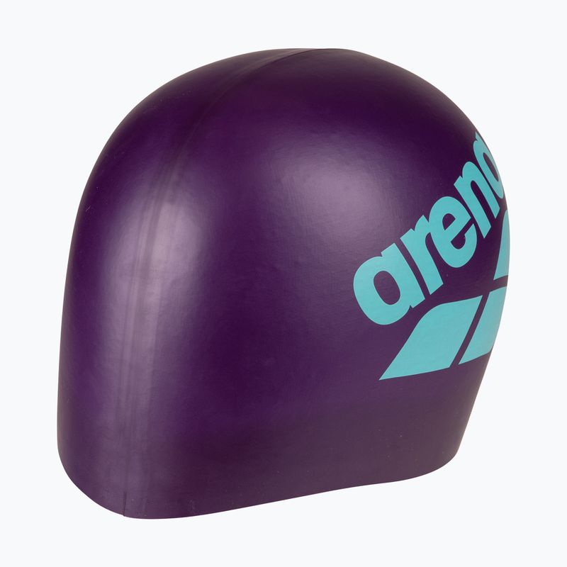 Swim cap arena Big Logo plum water 3