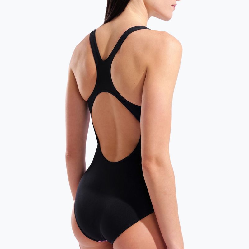 Ladies' one-piece swimsuit arena Peacock Swim Pro Back multi pink/black 5