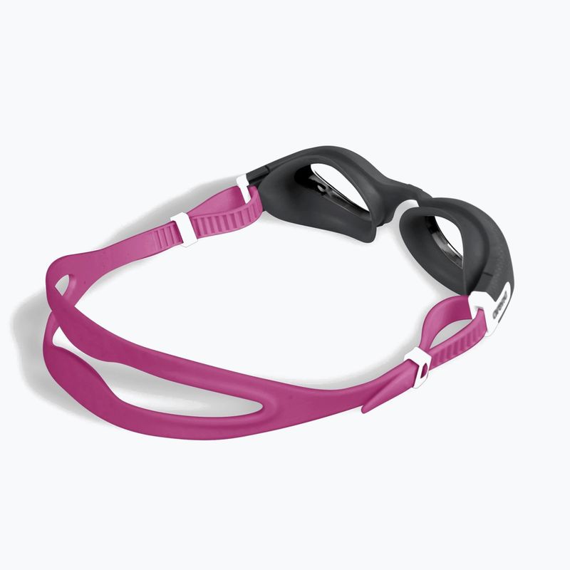 Women's swimming goggles Arena The One Plus clear/black/magenta 2
