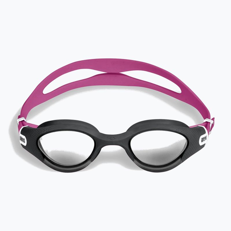 Women's swimming goggles Arena The One Plus clear/black/magenta 3