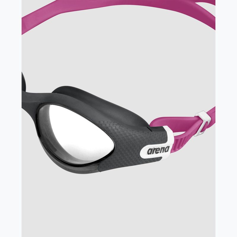 Women's swimming goggles Arena The One Plus clear/black/magenta 5