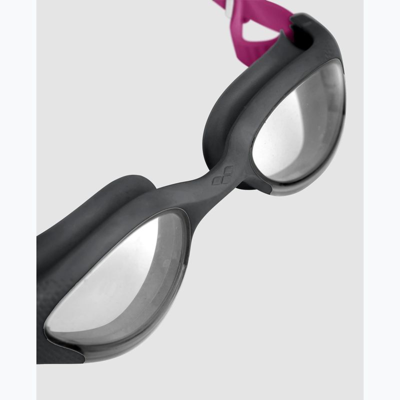 Women's swimming goggles Arena The One Plus clear/black/magenta 6