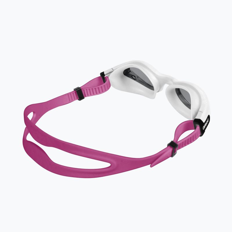 Women's swimming goggles Arena The One Plus light smoke/white/magenta 2