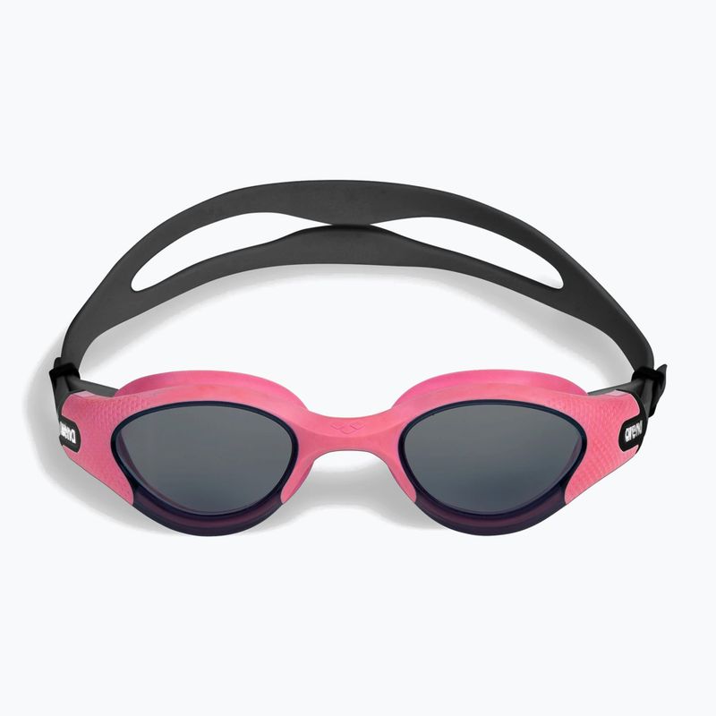Women's swimming goggles Arena The One Plus smoke/pink/black 3