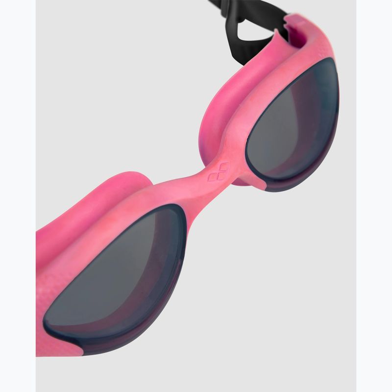 Women's swimming goggles Arena The One Plus smoke/pink/black 6