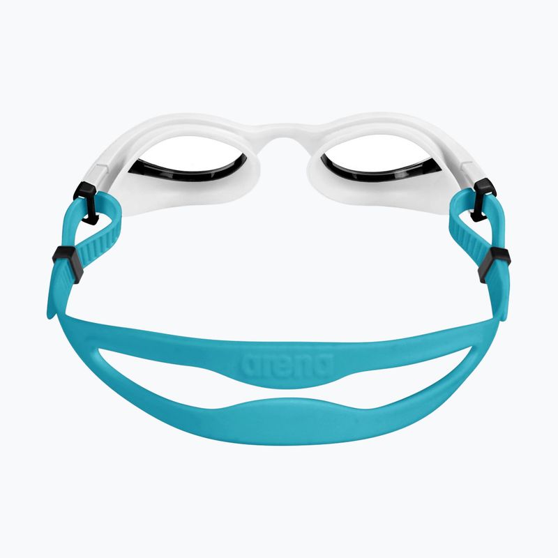 Children's swimming goggles Arena The One Plus clear/white/turquoise 4