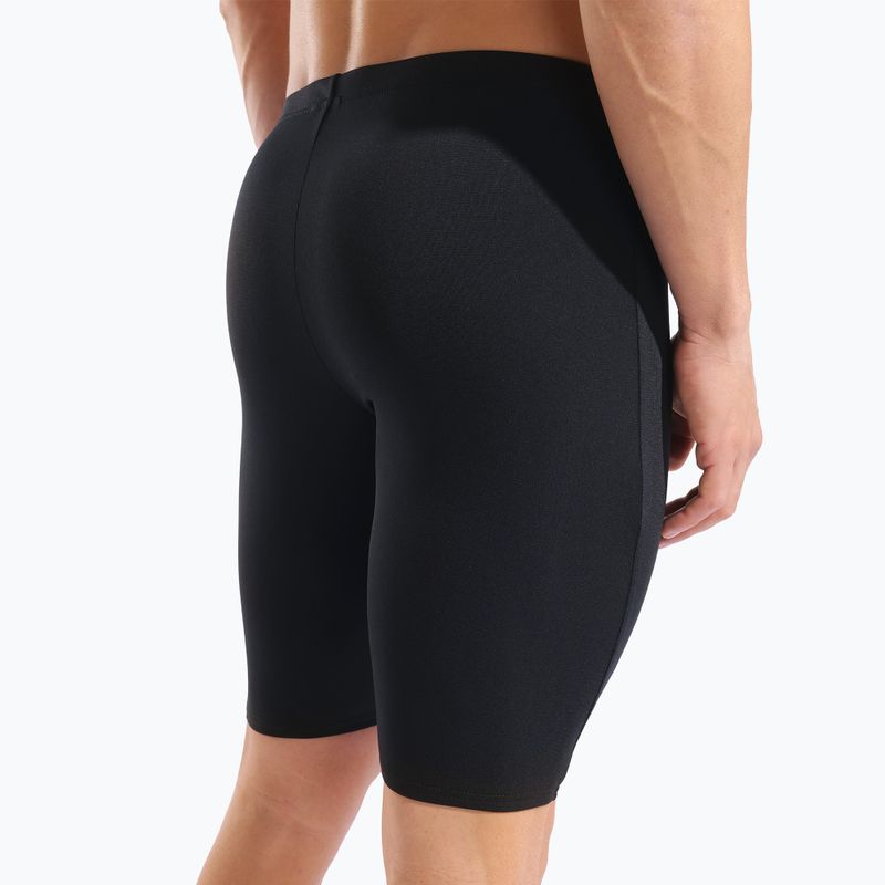 Men's swim jammers arena Distortion Swim Jammer black/white 5
