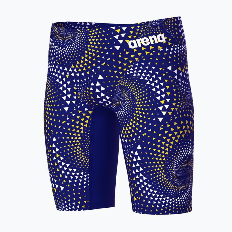 Kids' jammers arena Fireflow Swim Jammer navy/team navy yellow 3