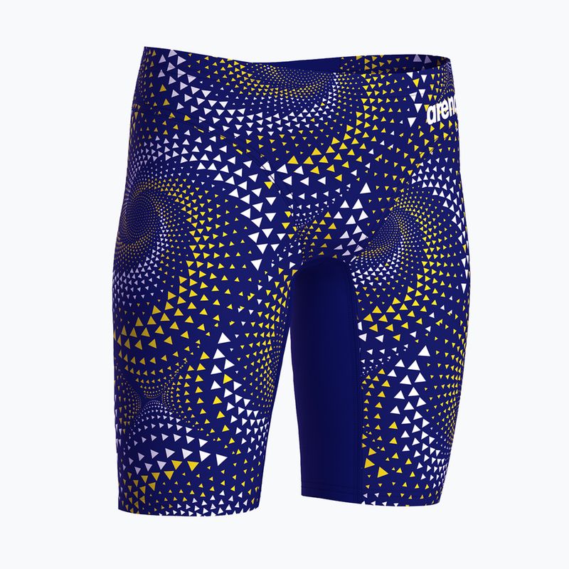 Kids' jammers arena Fireflow Swim Jammer navy/team navy yellow 4