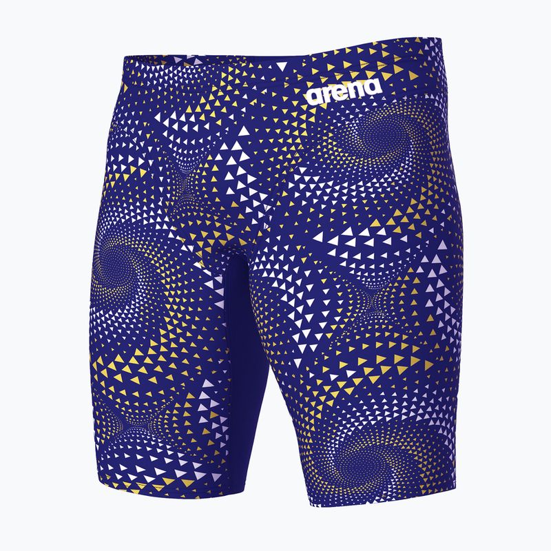 Men's swim jammers arena Fireflow Swim Jammer navy/tteam navy yellow 3