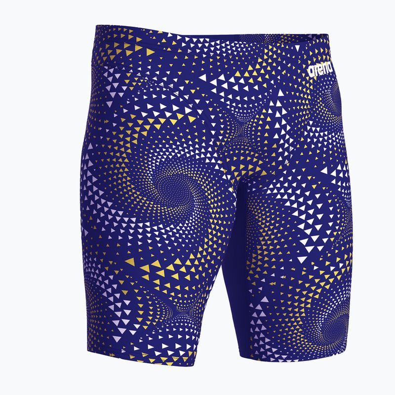Men's swim jammers arena Fireflow Swim Jammer navy/tteam navy yellow 4
