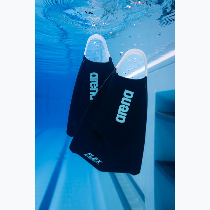 Swimming fins Arena Powerfin Pro II Flex black 6