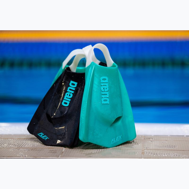 Swimming fins Arena Powerfin Pro II Flex black 7