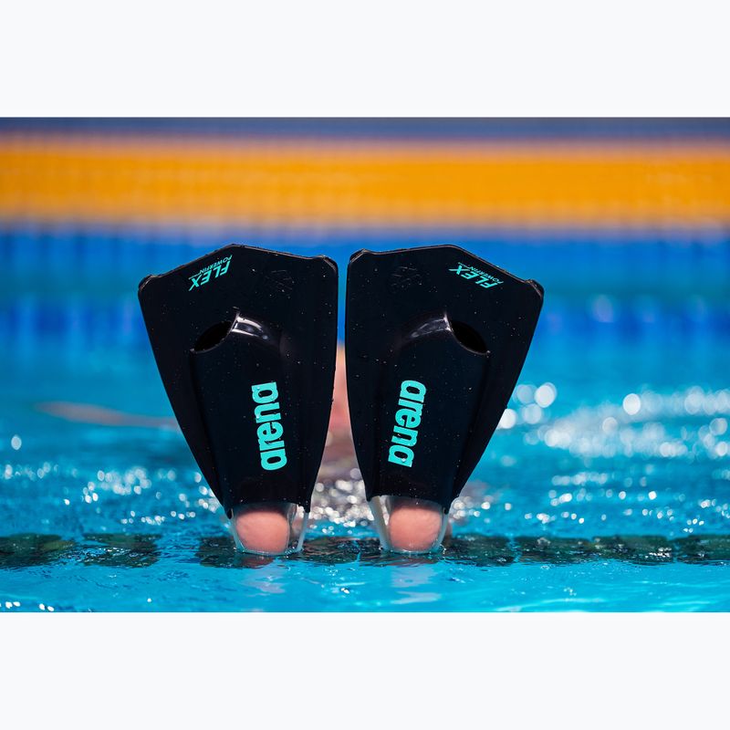 Swimming fins Arena Powerfin Pro II Flex black 8