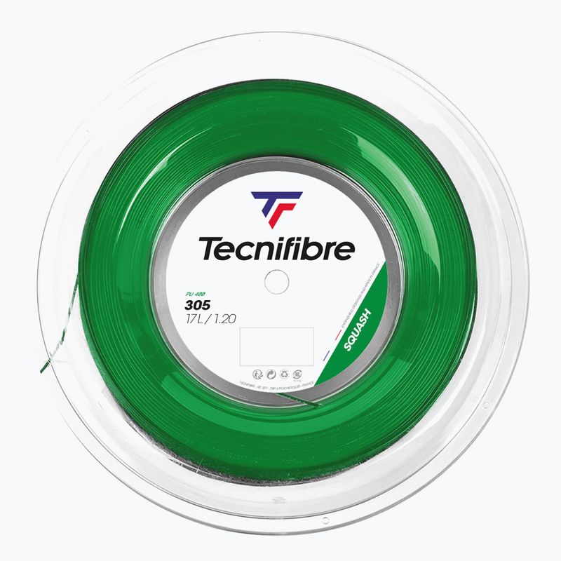 Tecnifibre squash string sq.Reel 305 200 m green 06R305120G