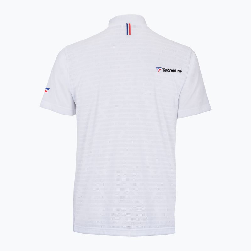 Tecnifibre children's tennis shirt Polo white 22F3VE F3 7