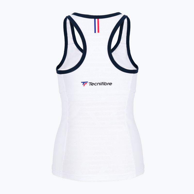Tecnifibre children's tennis shirt Tank white 22LAF3 F3 2
