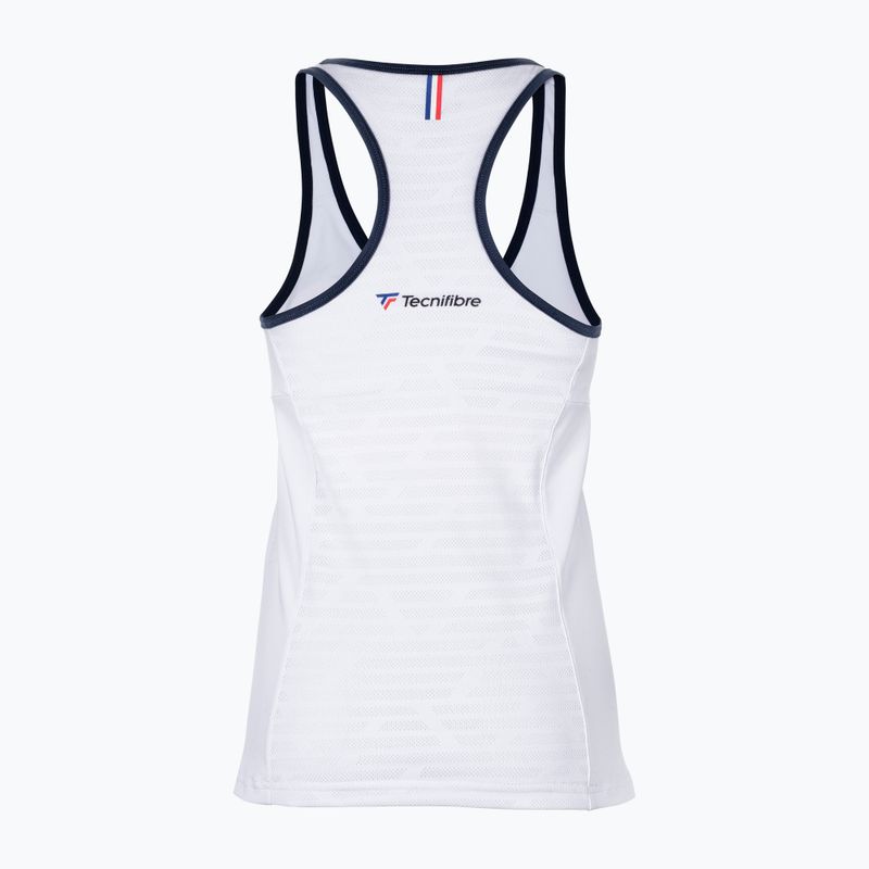 Tecnifibre children's tennis shirt Tank white 22LAF3 F3 7
