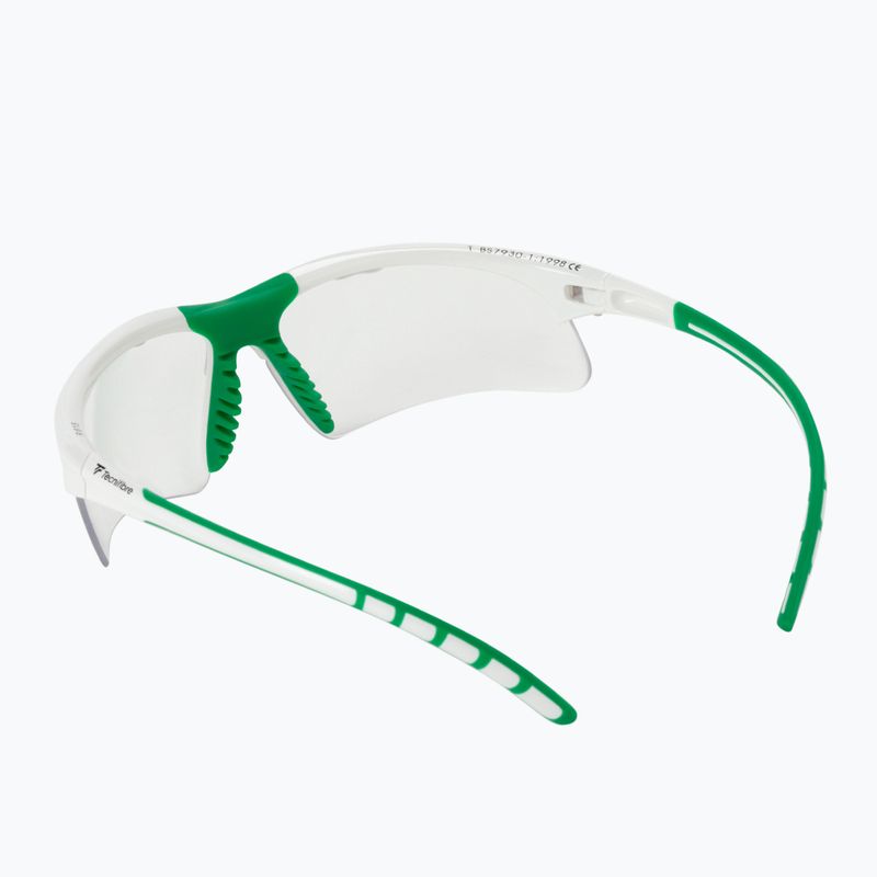 Tecnifibre squash goggles white/green 54SQGLWH21 2