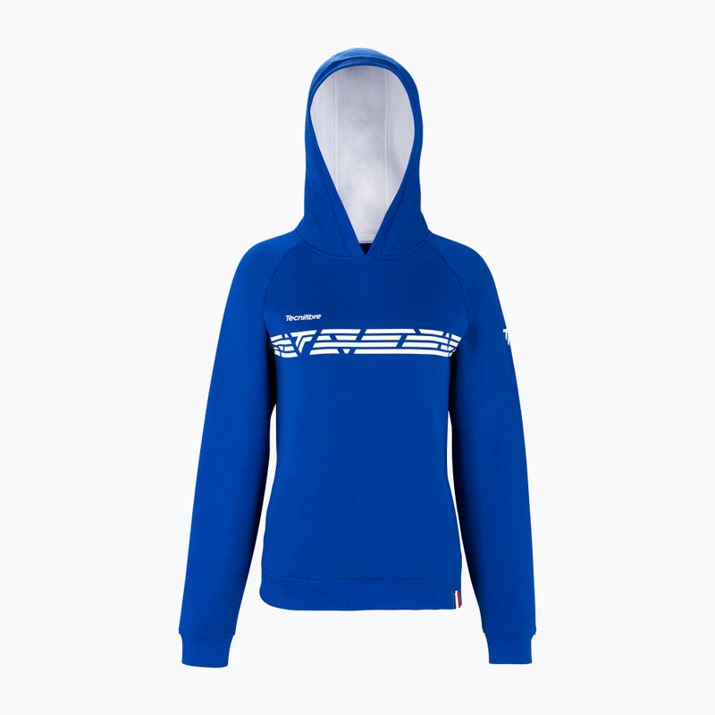 Children's tennis sweatshirt Tecnifibre Fleece Hoodie blue 21LAHORO0B 6