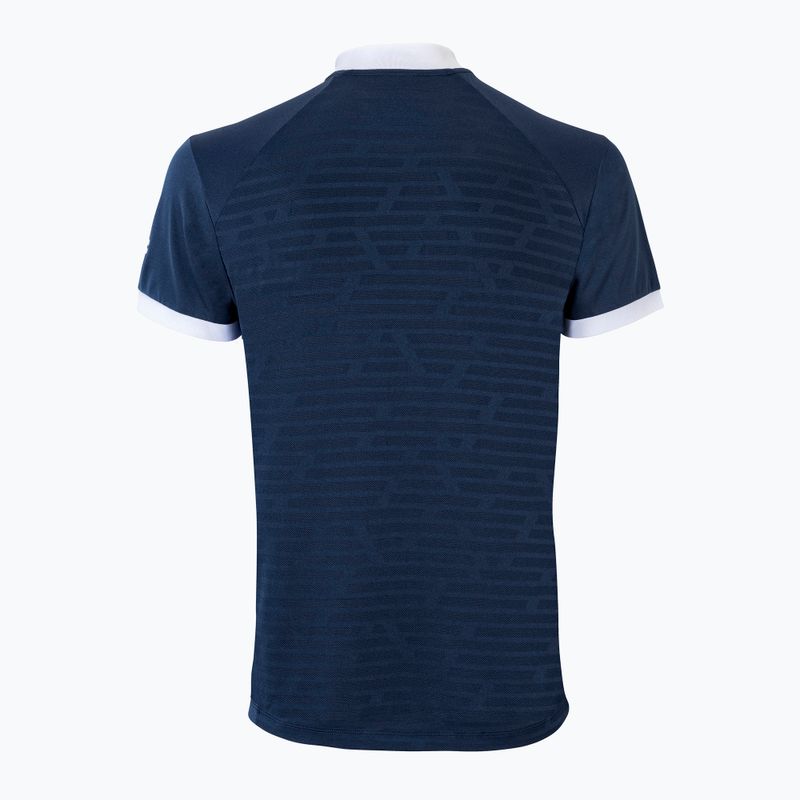 Children's tennis shirt Tecnifibre Polo blue 22F3PO F3 5