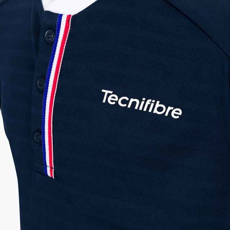 Tecnifibre children's tennis shirt 22LAF3 F3 blue 3