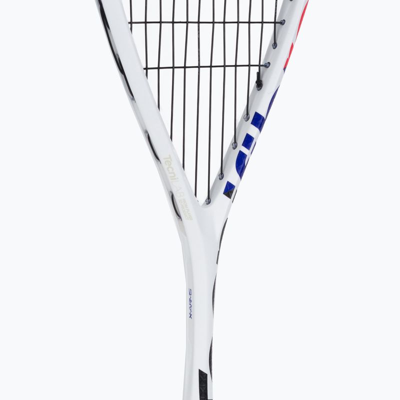 Tecnifibre Carboflex 130 X-Top squash racket white 12CAR130XT 4