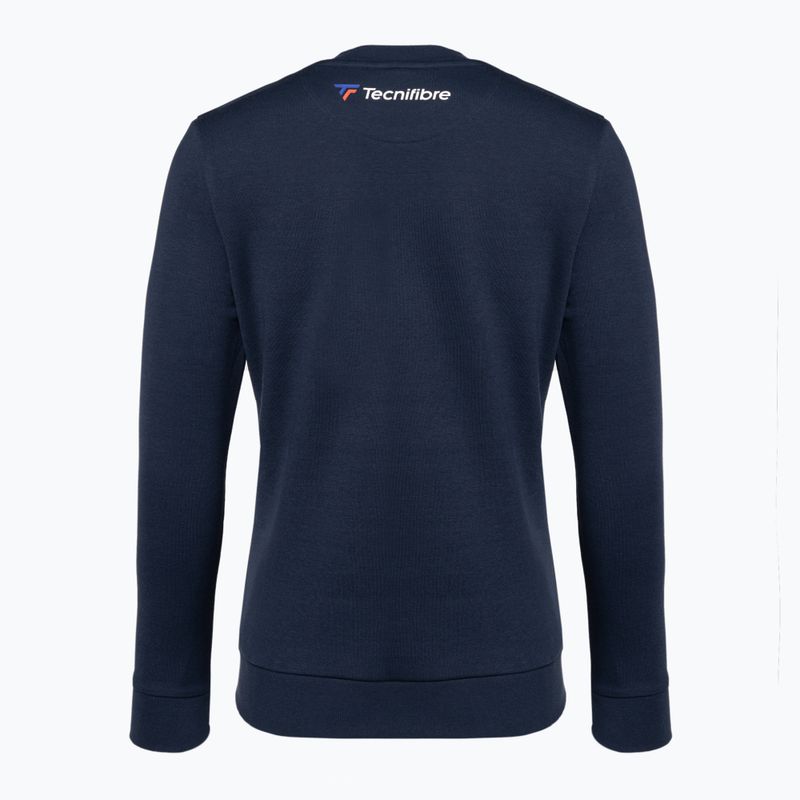 Tecnifibre women's tennis sweatshirt navy blue 21WFLSWEA 2