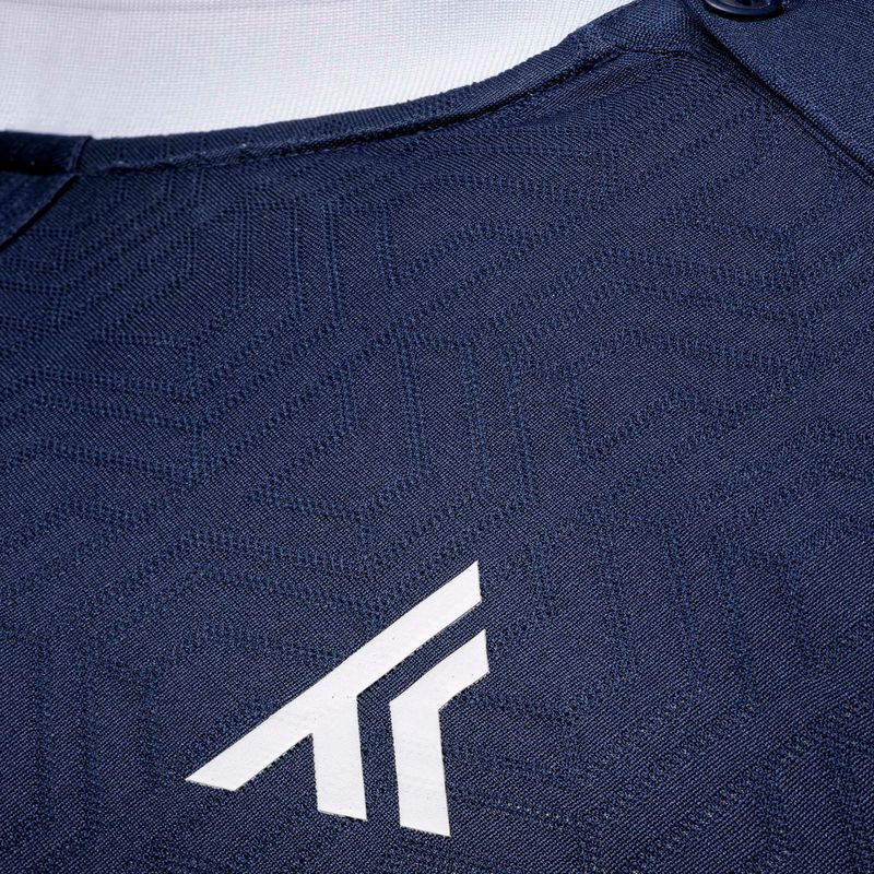 Men's tennis polo shirt Tecnifibre Team Mesh navy blue 22MEPOMA32 4