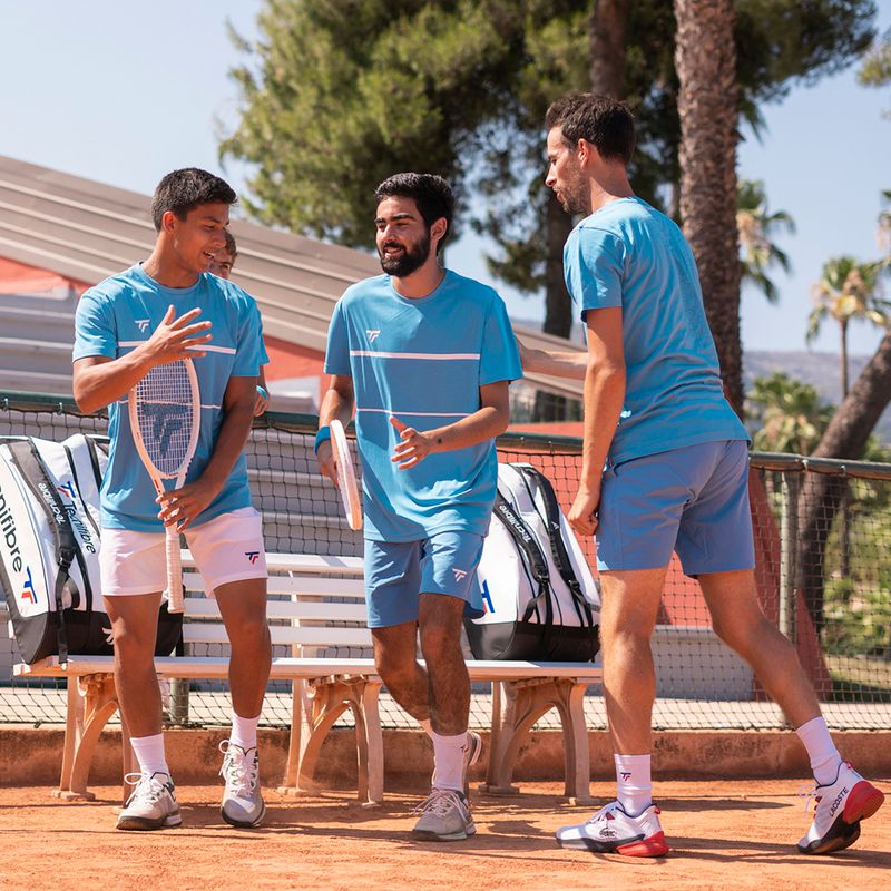 Children's tennis shirt Tecnifibre Team Tech Tee blue 22TETEAZ3D 4