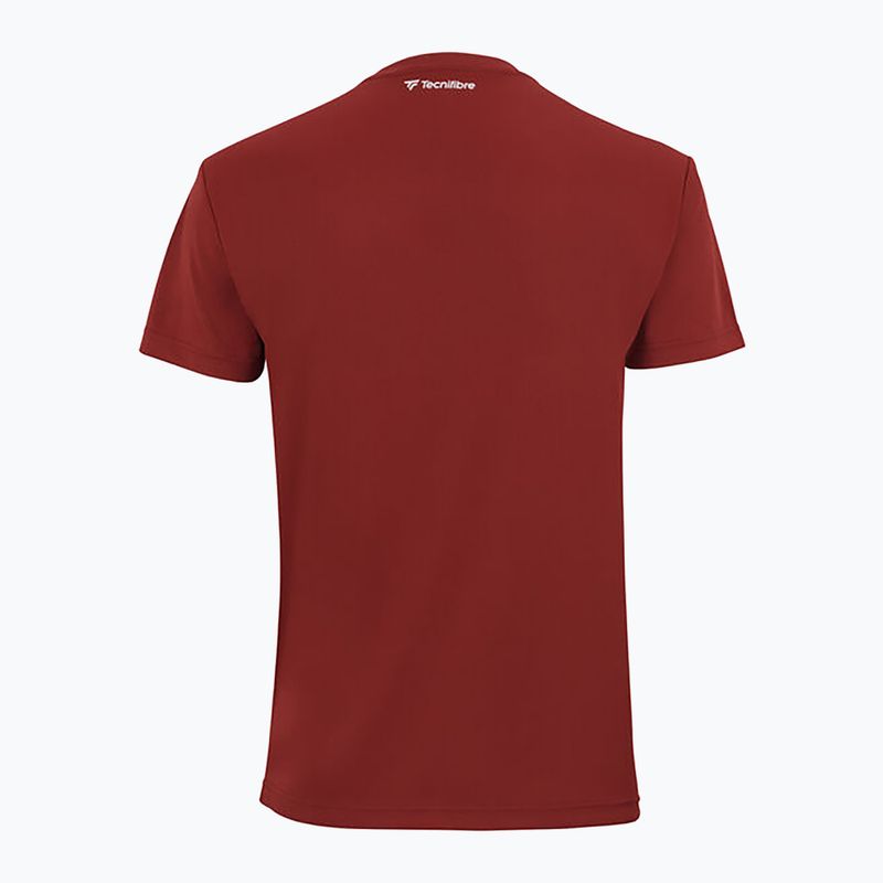 Children's tennis shirt Tecnifibre Team Tech Tee cardinal 2