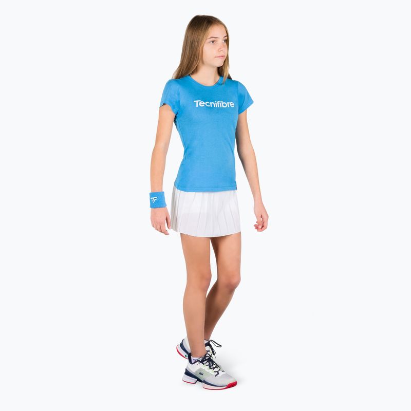 Women's Tecnifibre Team Cotton Tee azur shirt 2