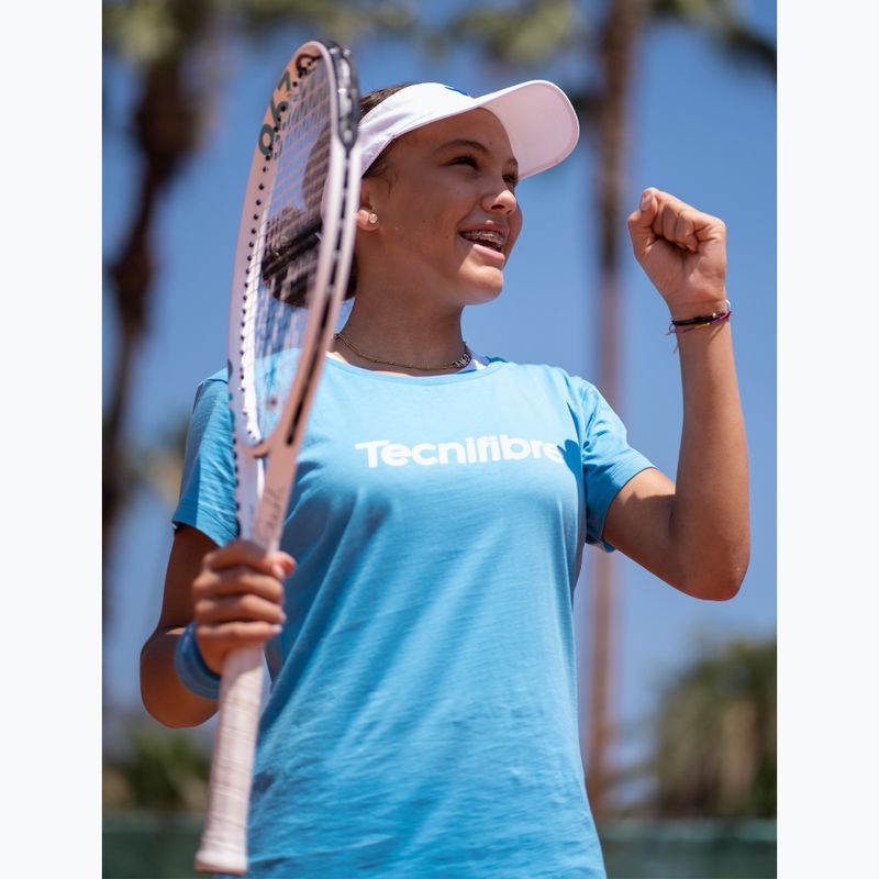 Women's Tecnifibre Team Cotton Tee azur shirt 5